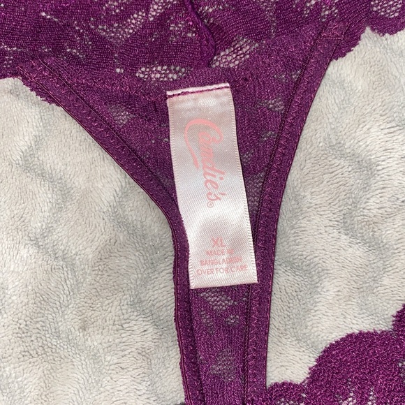 👙 Women's Candie's XL Thongs Panties Underwear Lingerie Intimates - Picture 5 of 6